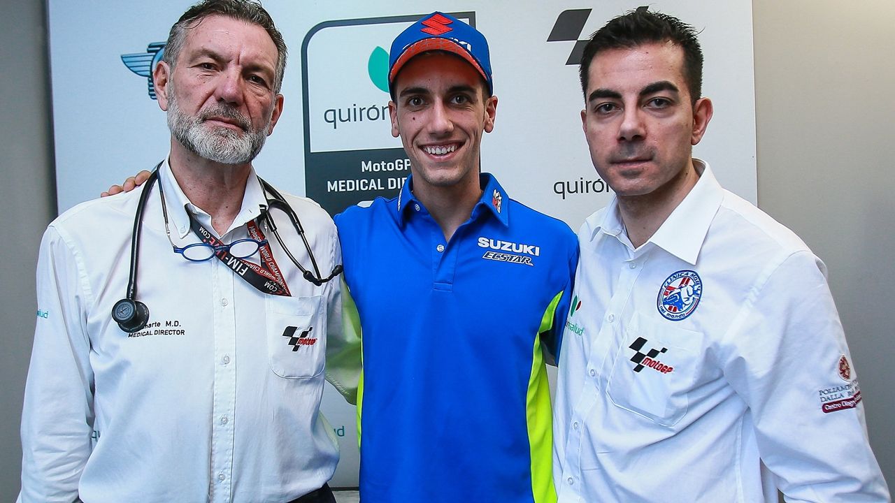 Reconocimiento médico en MotoGP