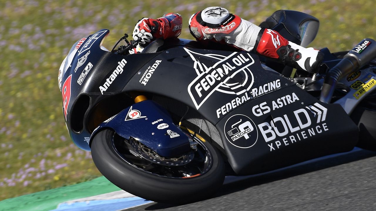 Moto2 2018 test Jerez
