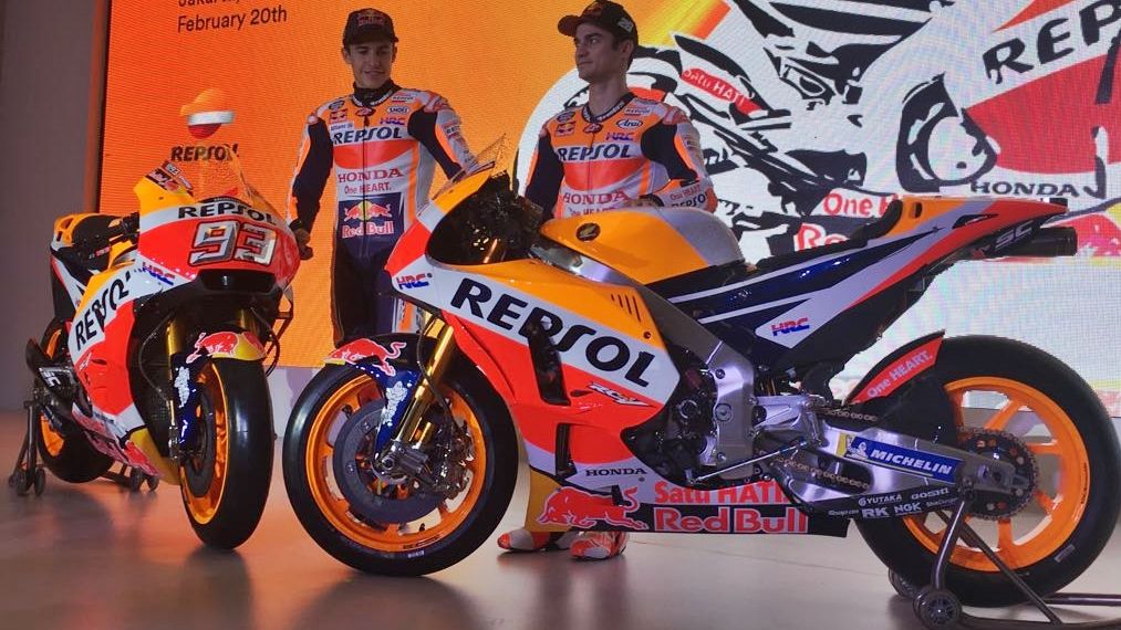 Presentación Honda RC213V 2018 MotoGP