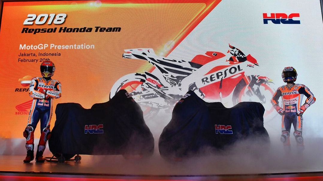 Presentación Honda RC213V 2018 MotoGP