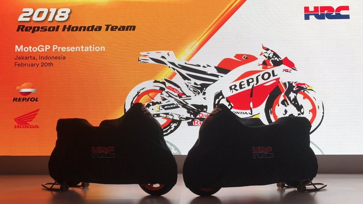 Presentación Honda RC213V 2018 MotoGP