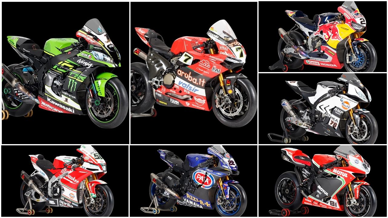 WSBK 2018: Todas las motos