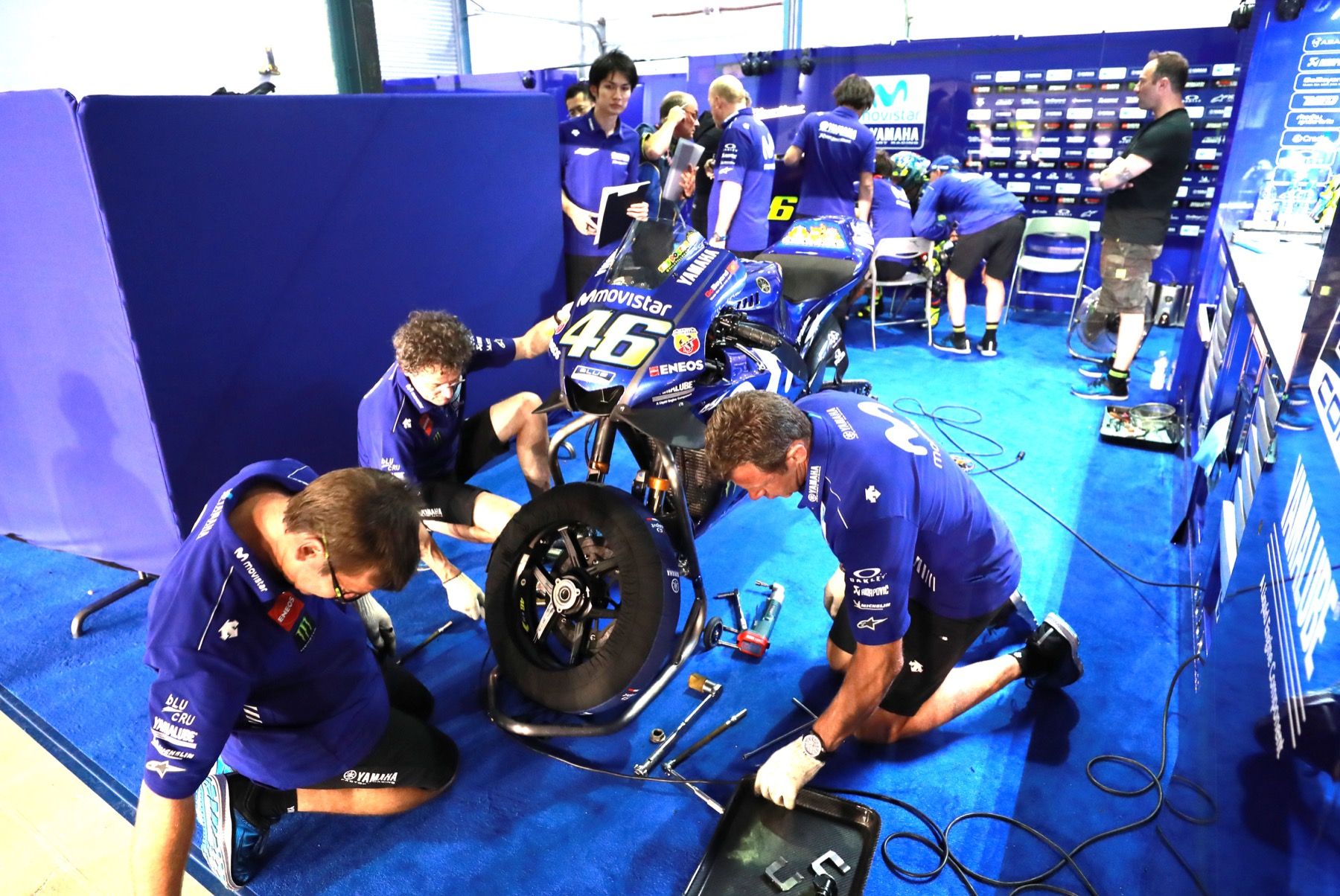 Test de Yamaha MotoGP en Qatar