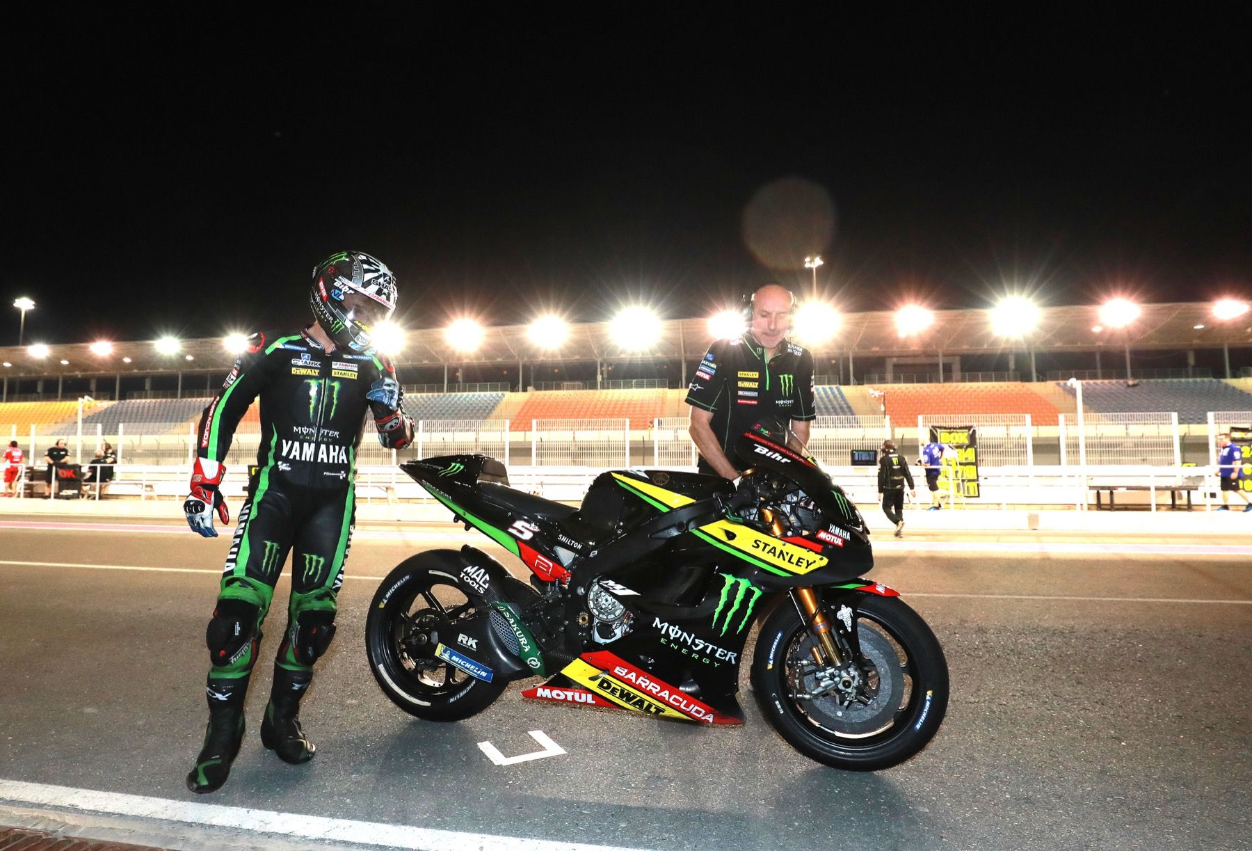 Test de Yamaha MotoGP en Qatar