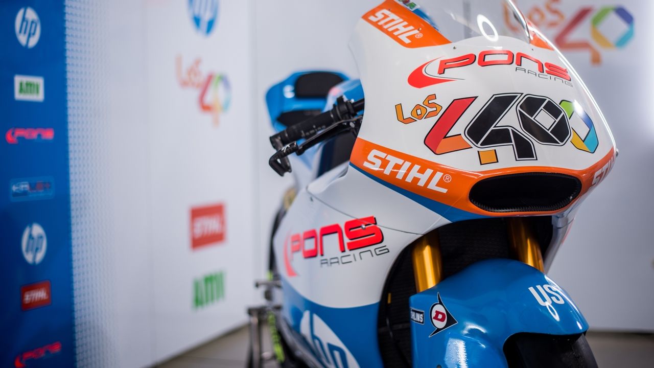 Kalex Moto2 Pons HP 40 2018