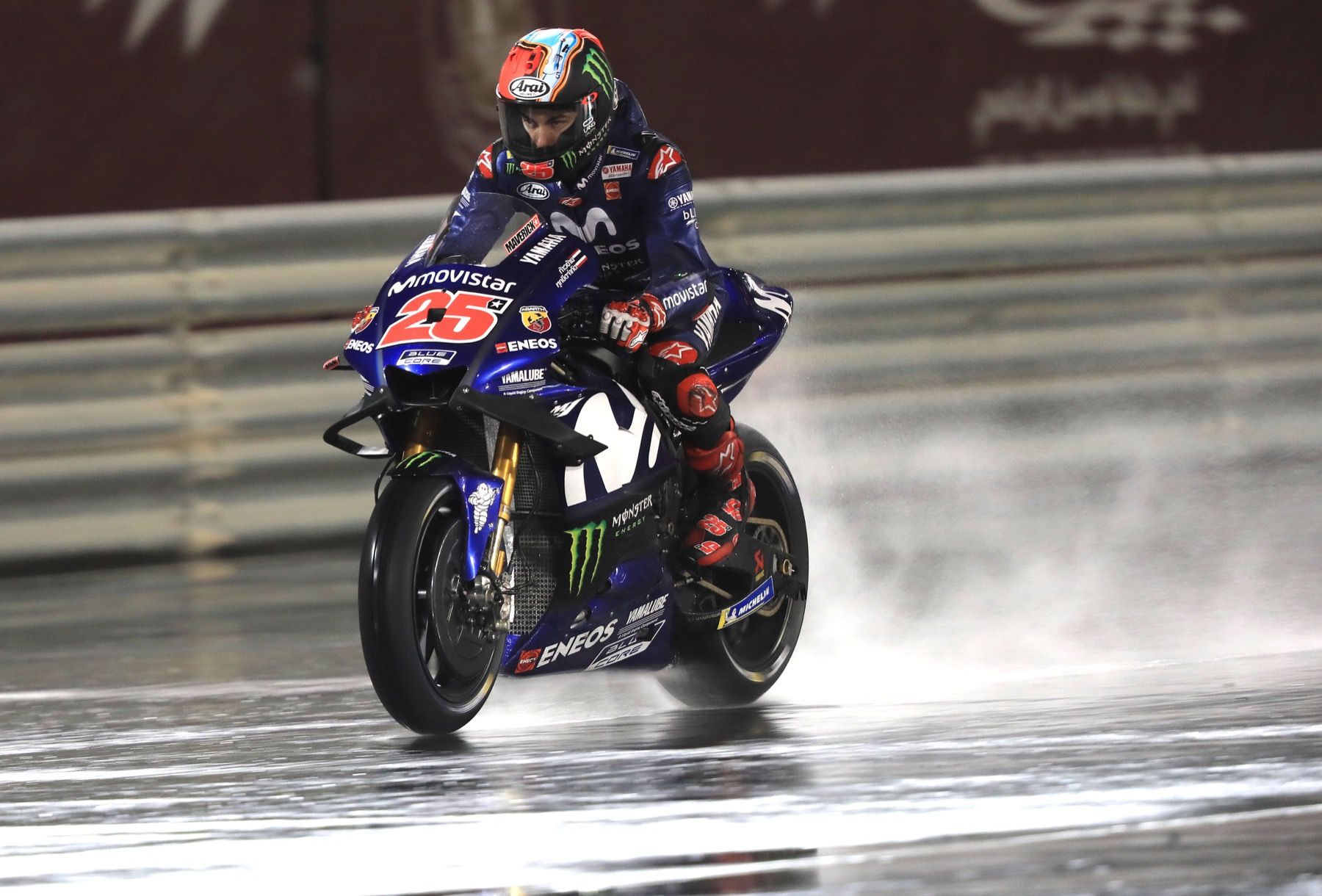 Test de Yamaha MotoGP en Qatar