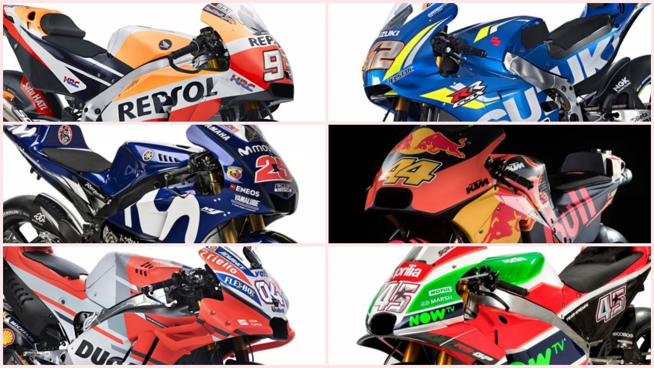Las motos de MotoGP 2018