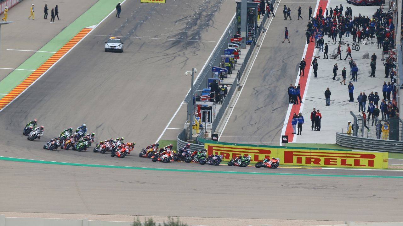 Aragón WorldSBK 2018, en fotos