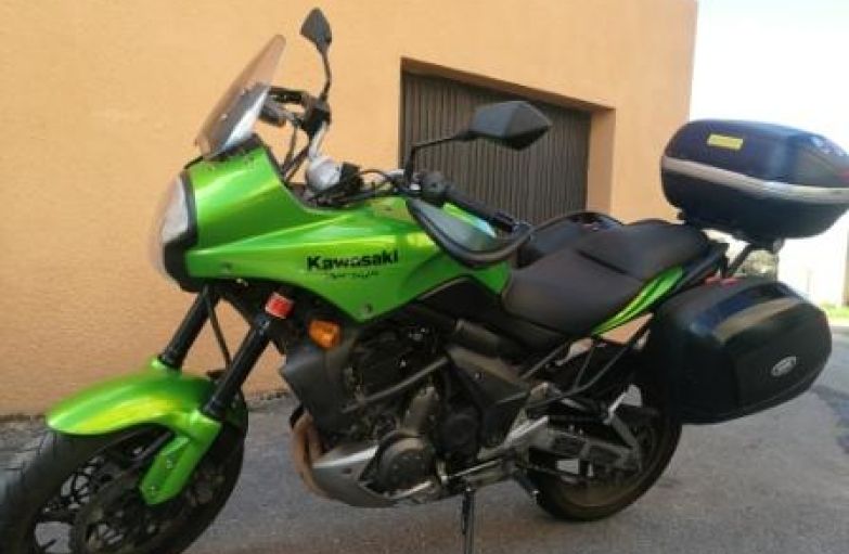 Kawasaki Versys 650 Lime Green