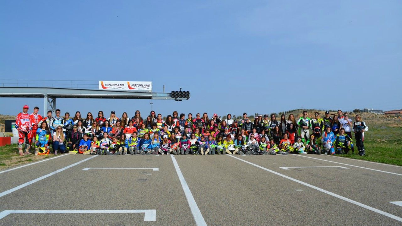 Exitazo del Macrocampus de la Comisión Femenina de la RFME en Motorland