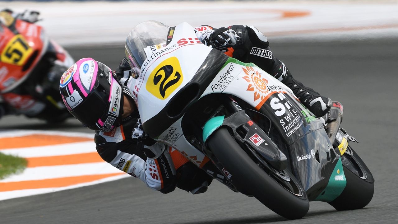 Jesko Raffin arrasa en Valencia y es más líder del Europeo de Moto2 2018