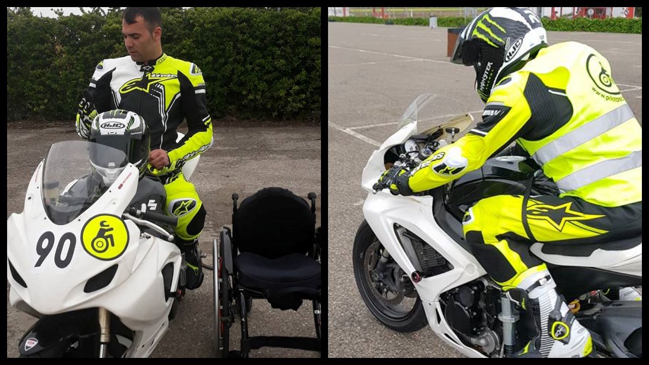 Ezequiel Porcel, el piloto parapléjico español que quiere competir en circuito