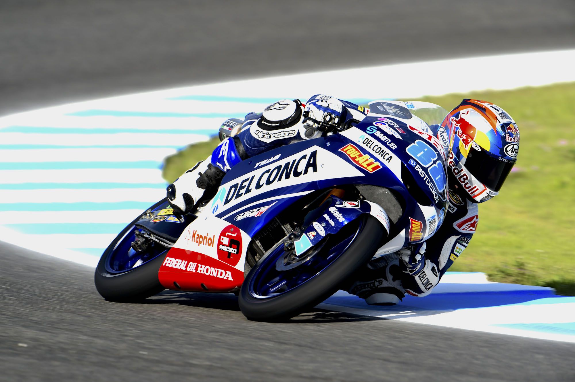 Jorge Martín, pole en Moto3 ante el público de Jerez