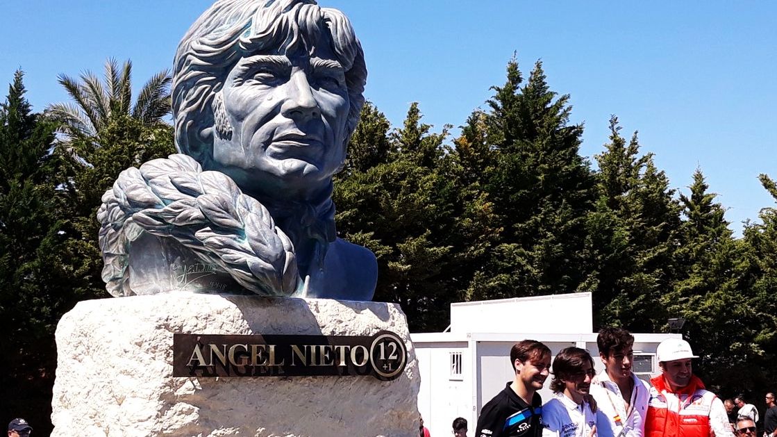 El Circuito de Jerez - Ángel Nieto ya luce nuevo nombre y el busto del 12 1
