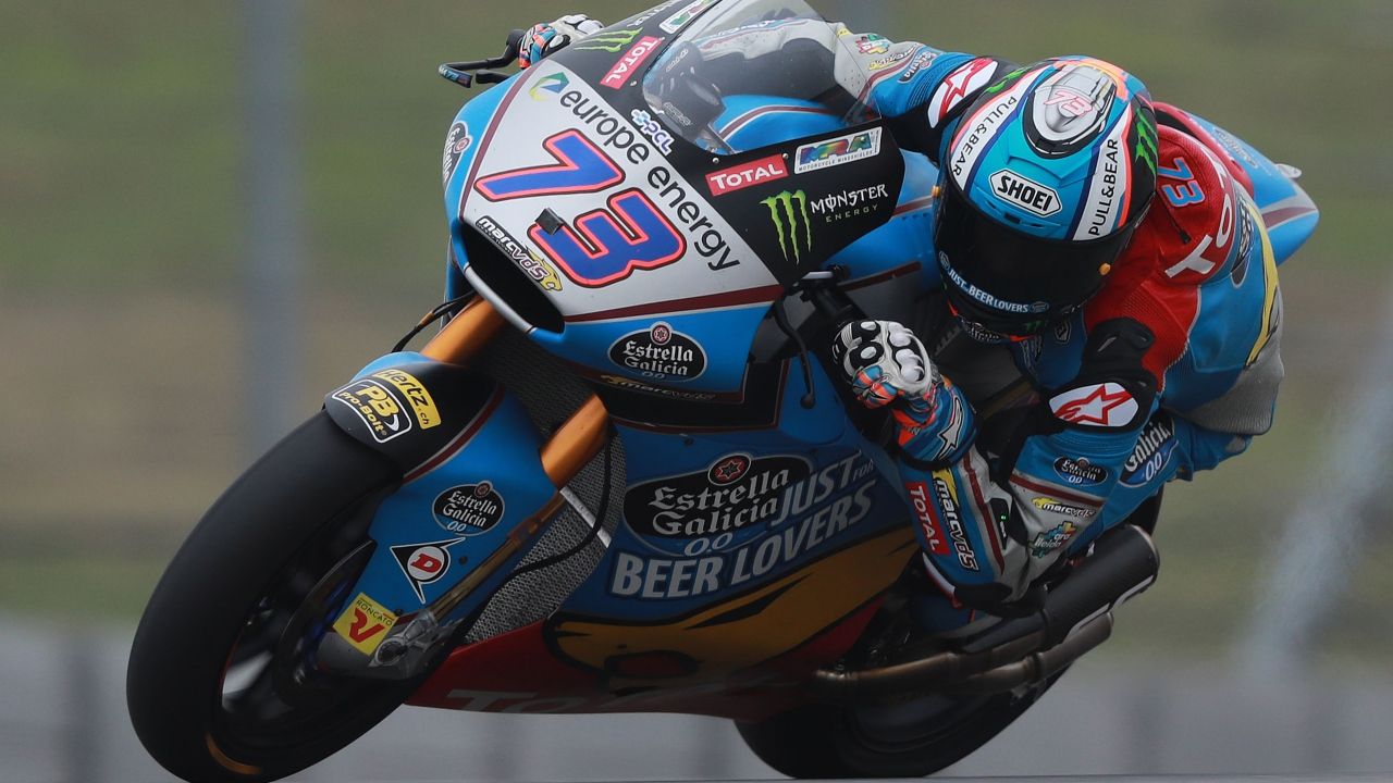 Álex Márquez comienza liderando el viernes de Moto2 en Jerez 2018