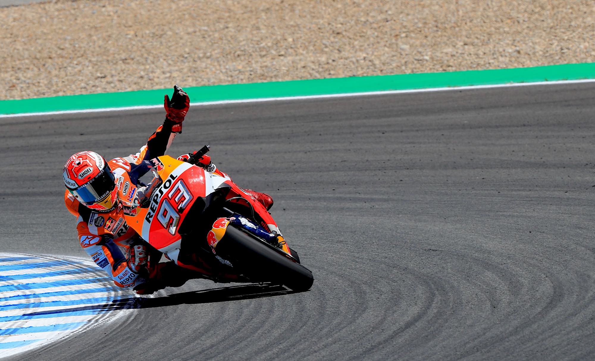 Marc Márquez: "Jorge Lorenzo parecía el de Yamaha, tenía buena velocidad"