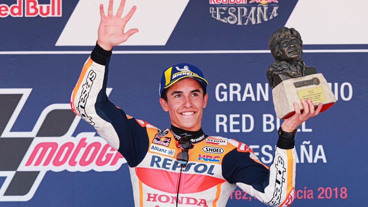 Marc Márquez y el Mapping 14