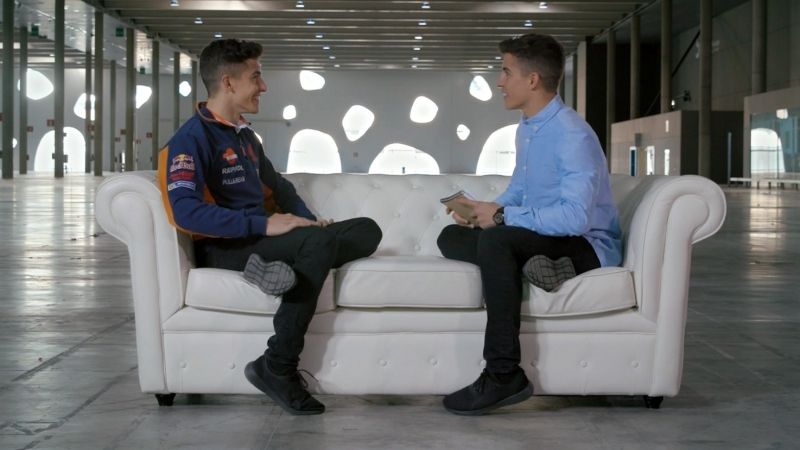 Marc Márquez entrevista a Marc Márquez