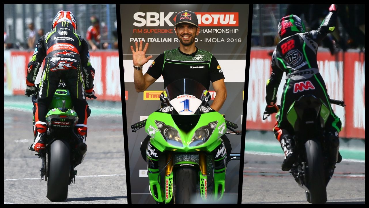 Imola se rinde ante tres mitos: Jonathan Rea, Kenan Sofuoglu y Ana Carrasco
