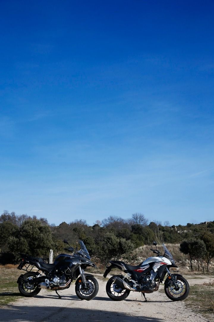 Comparativa Honda CB500X vs Benelli TRK 502