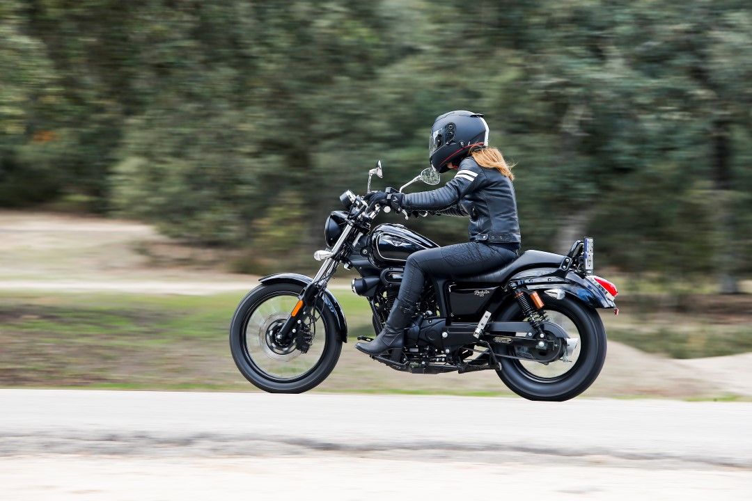 Macbor Rockster 125, prueba