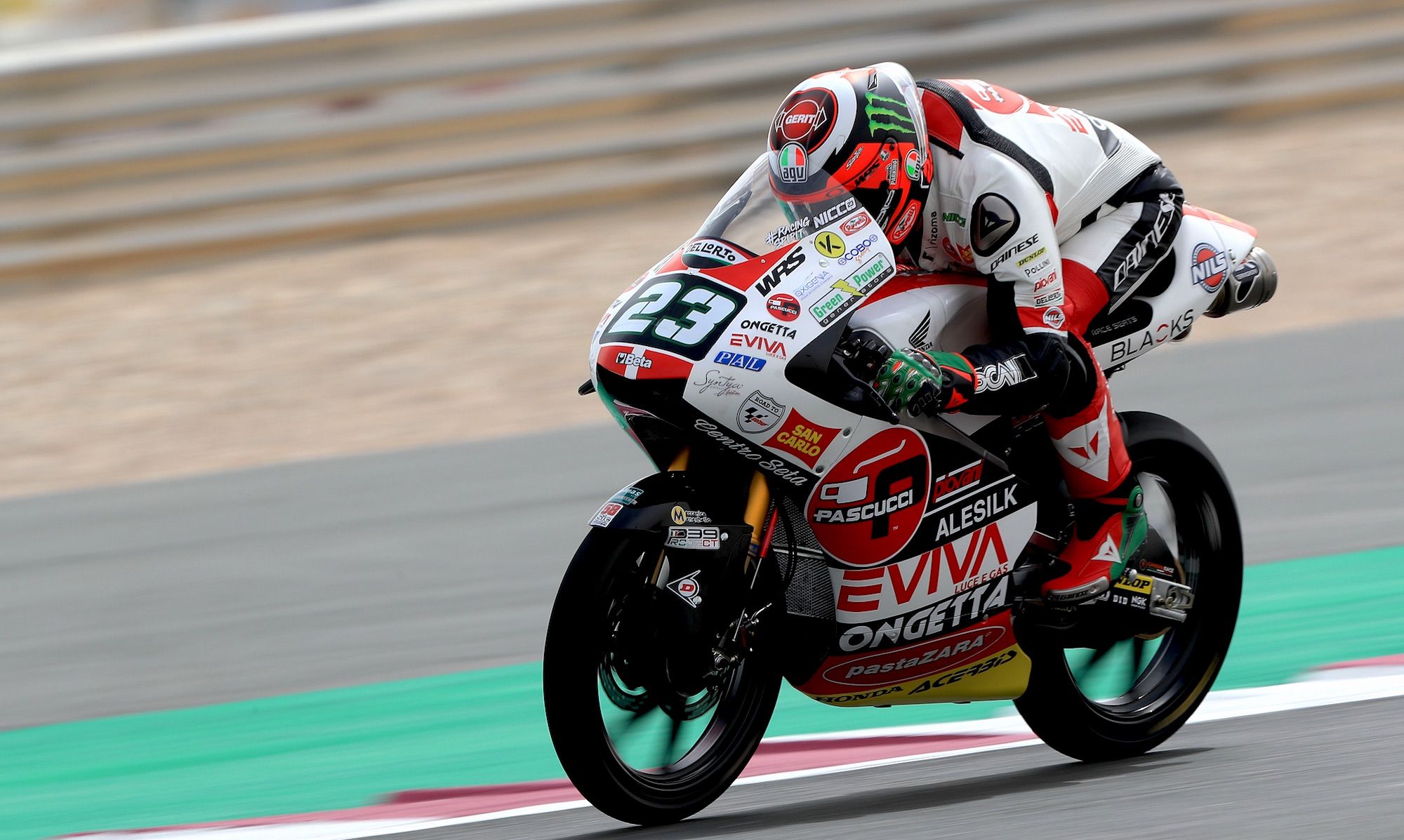 Niccolo Antonelli domina los libres de Moto3 en Le Mans