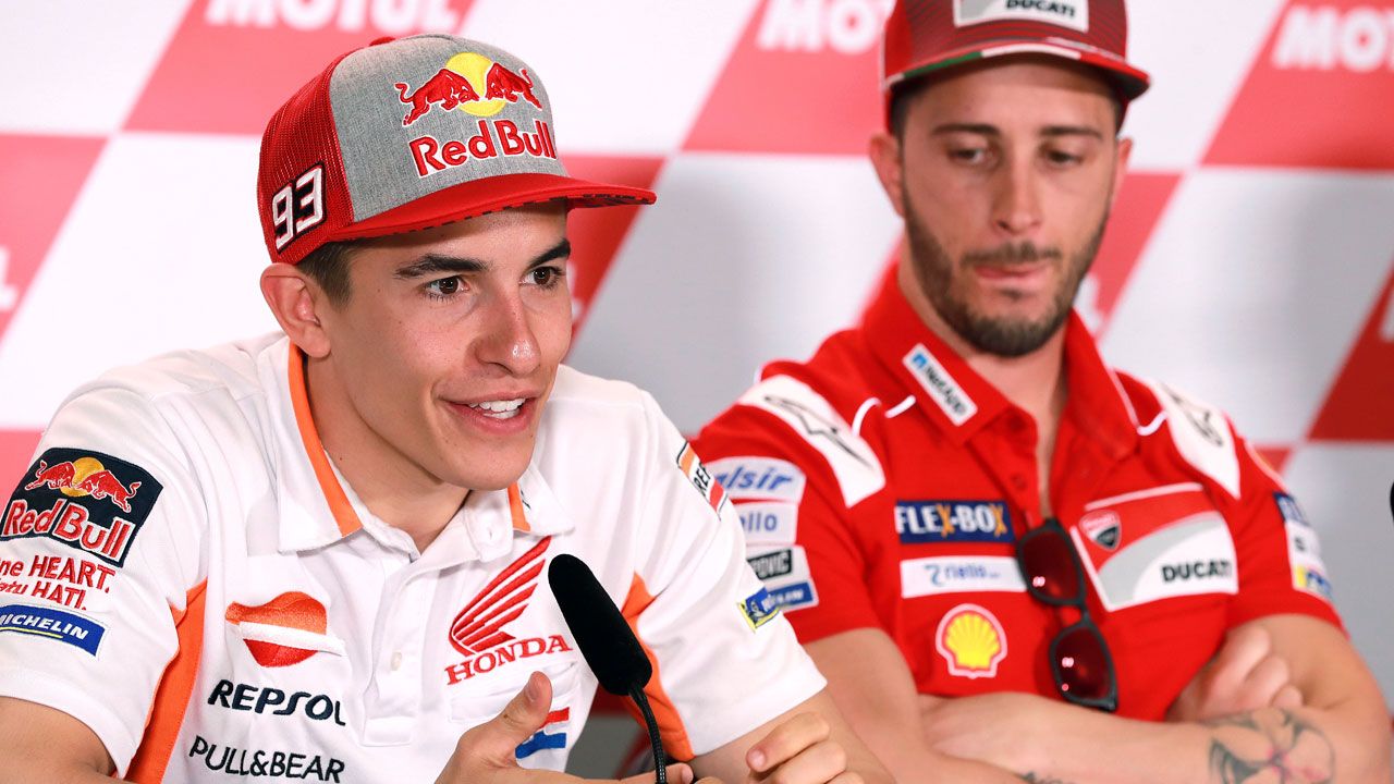 Marc Márquez: “Si yo fuera Ducati, habría firmado a Dovizioso en enero”