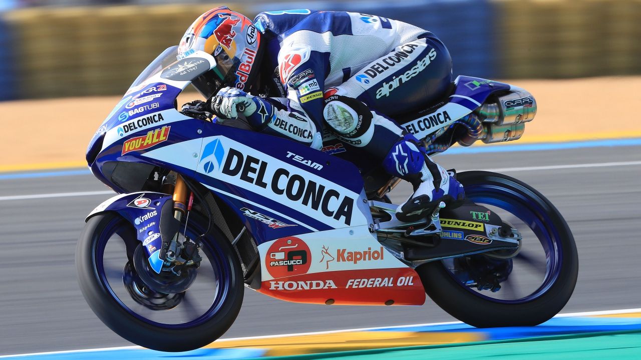 Jorge Martín hace la pole de Moto3 en Le Mans y sigue coleccionando relojes
