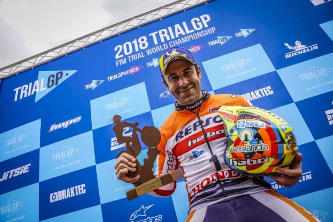 Toni Bou abre con victoria el Mundial de TrialGP en Camprodón
