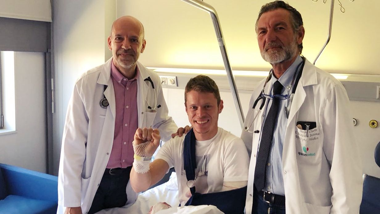Tito Rabat tiene cuatro lesiones en el brazo pero quiere correr en Mugello