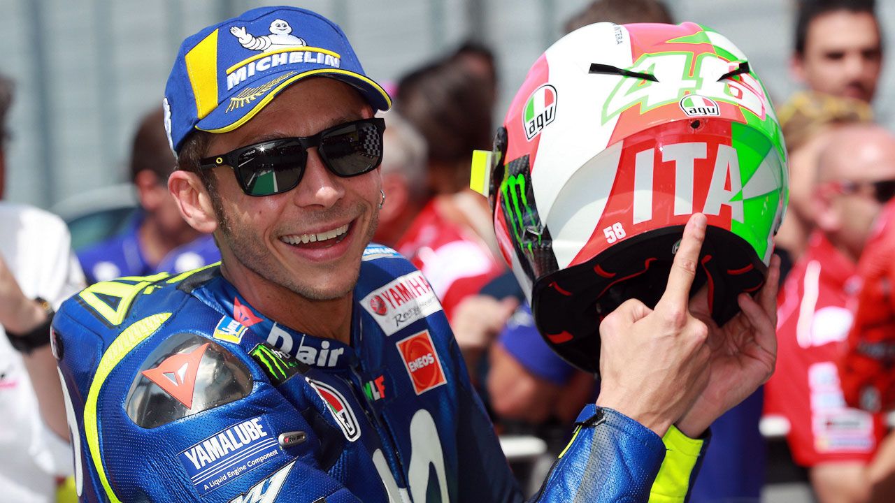 Valentino Rossi. “A mi edad, tengo que disfrutar estos momentos”