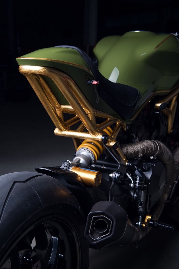 Ducati Monster DA#15, oro de 24K para la Monster