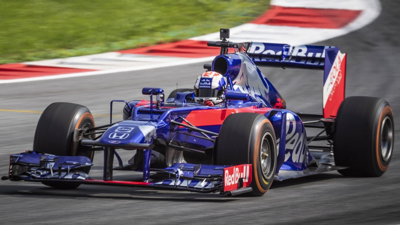 Dani Pedrosa en el Toro Rosso de Fórmula 1