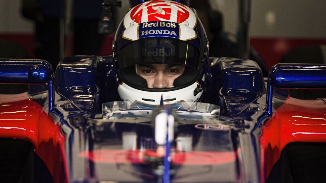 Dani Pedrosa en el Toro Rosso de Fórmula 1