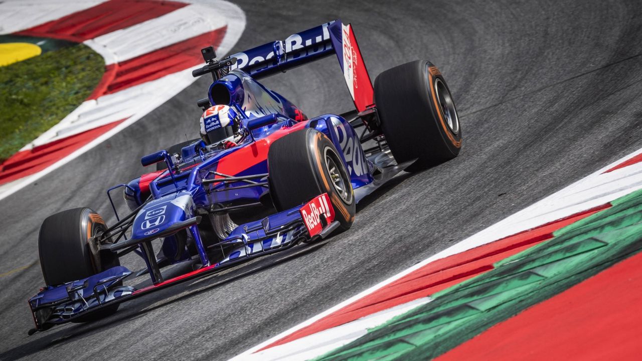 Dani Pedrosa en el Toro Rosso de Fórmula 1