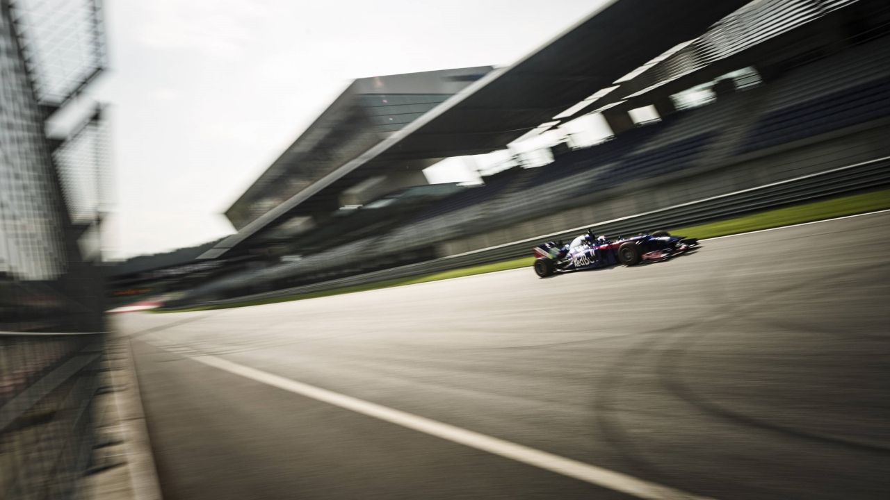 Dani Pedrosa en el Toro Rosso de Fórmula 1
