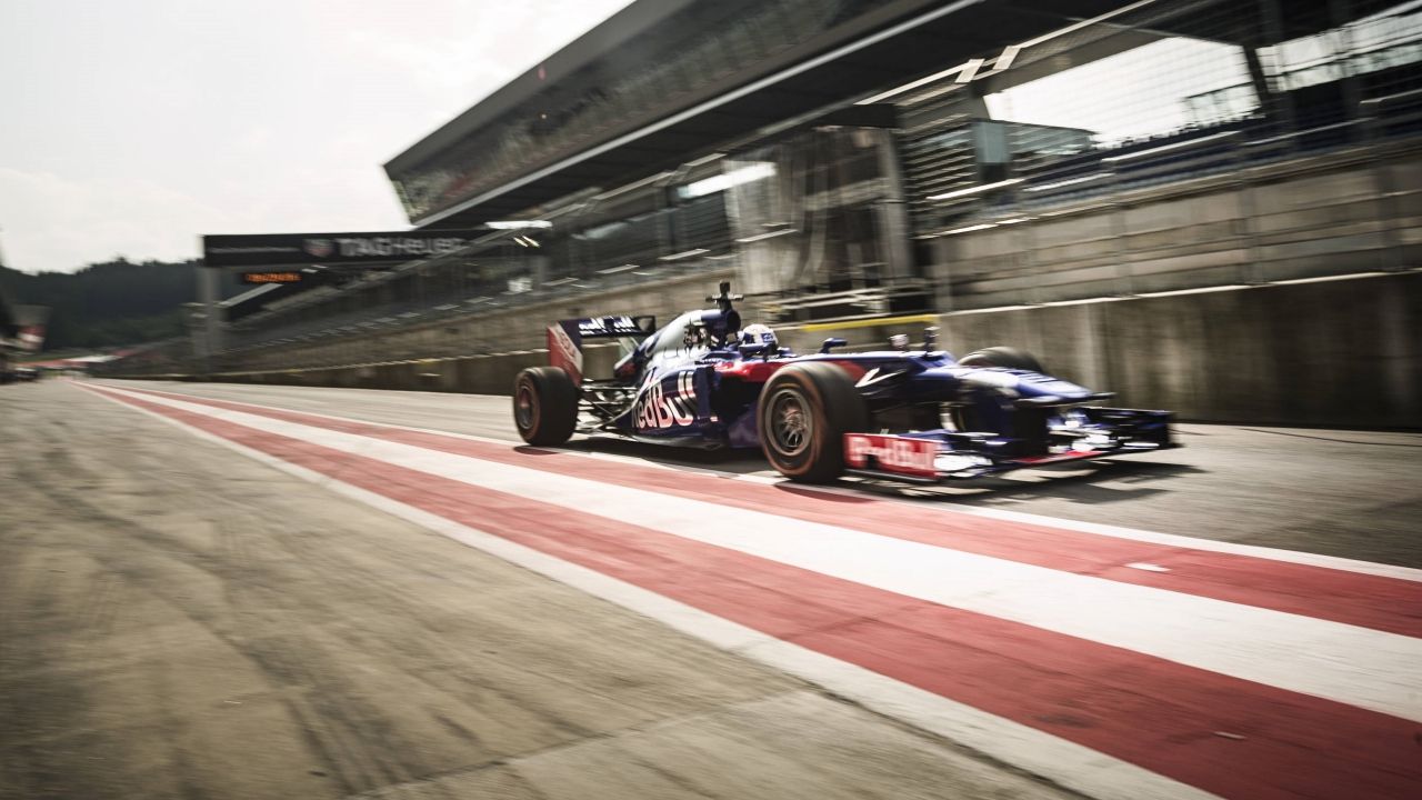 Dani Pedrosa en el Toro Rosso de Fórmula 1