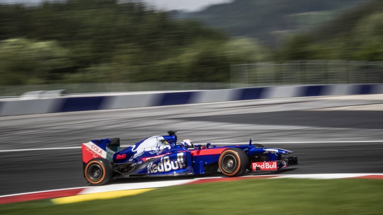 Dani Pedrosa en el Toro Rosso de Fórmula 1