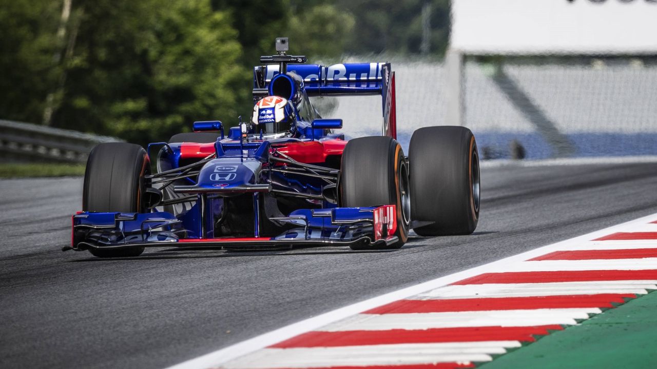 Dani Pedrosa en el Toro Rosso de Fórmula 1