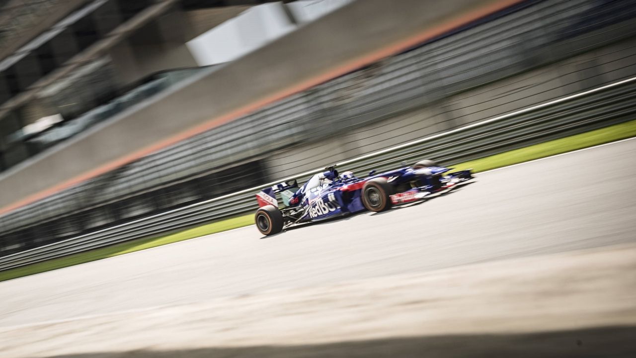 Dani Pedrosa en el Toro Rosso de Fórmula 1
