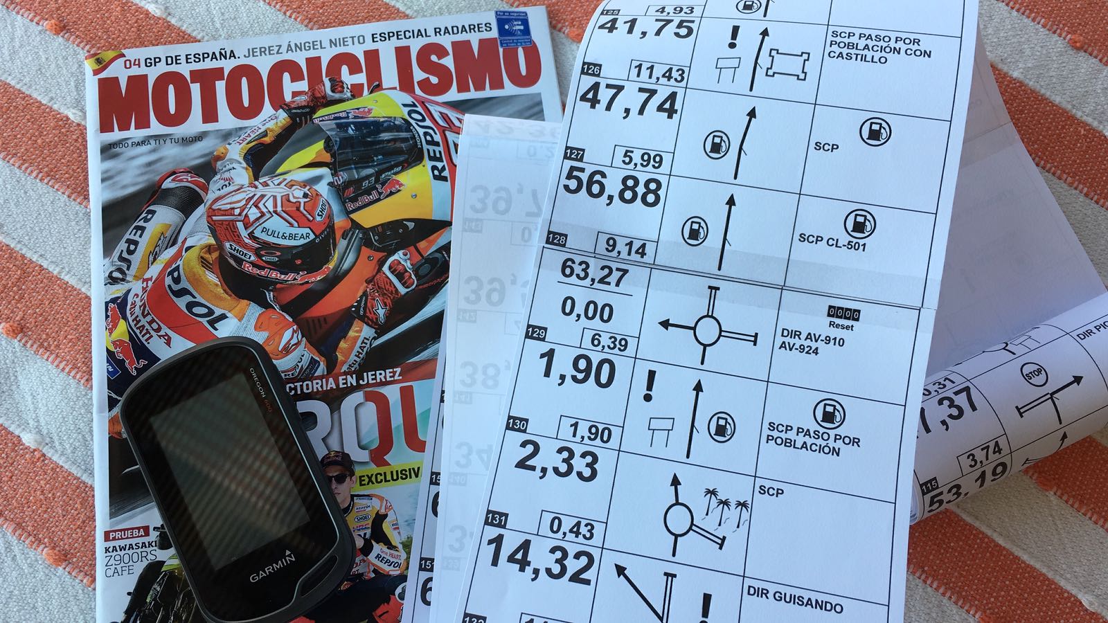 Sierra de Gredos, 700 km en moto, guiado por un roadbook... Así es MOTOCICLISMO Rally
