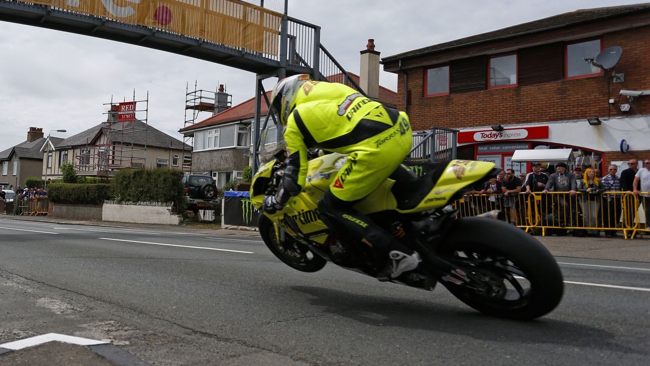 Raül Torras en el TT de la Isla de Man 2018