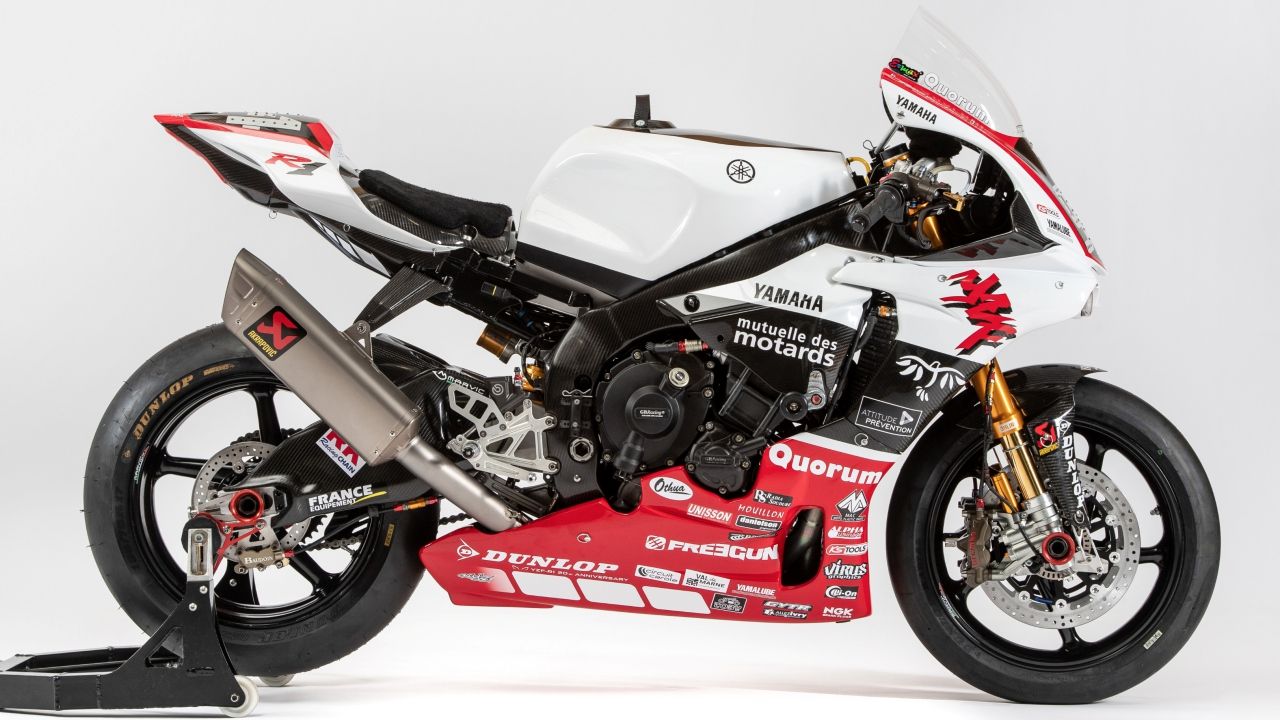 Yamaha YZF-R1 decoración 20 aniversario