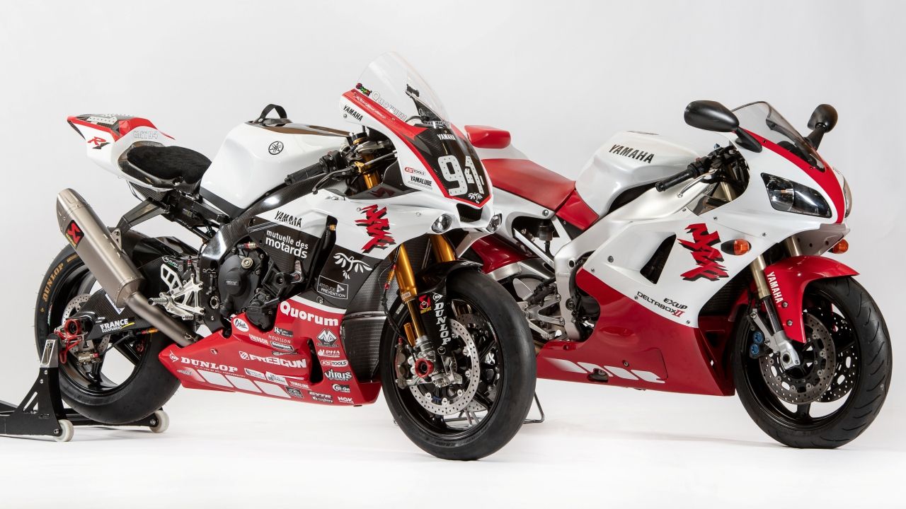 Yamaha YZF-R1 decoración 20 aniversario