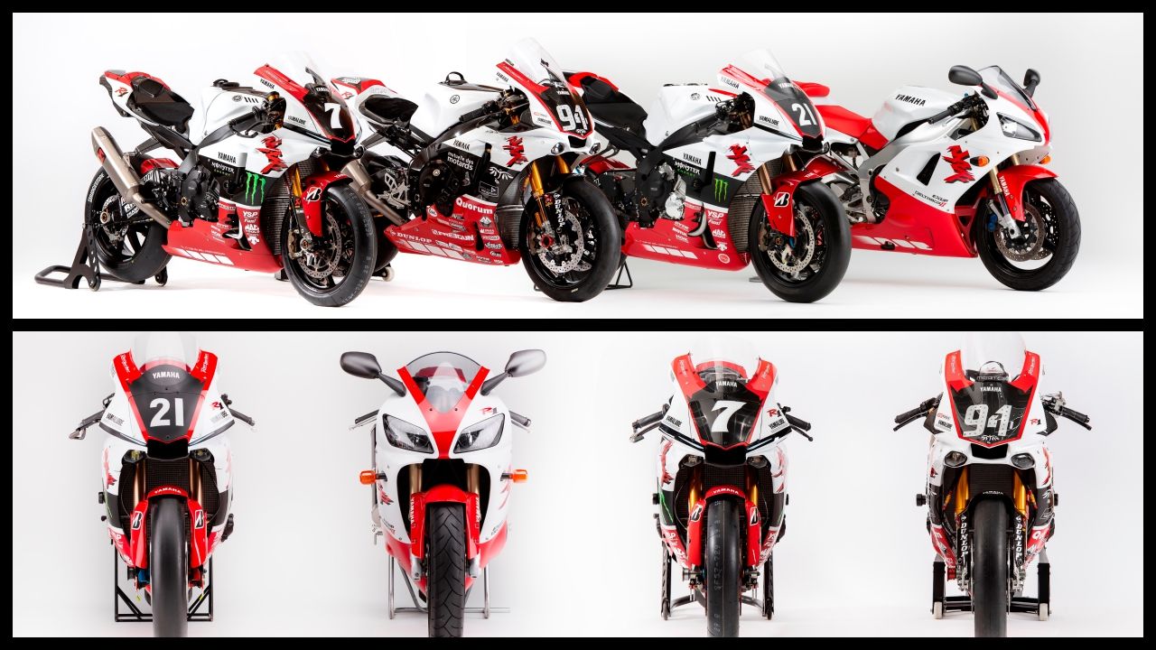 Yamaha enseña la decoración ’20 aniversario’ de su R1 para las 8 horas de Suzuka