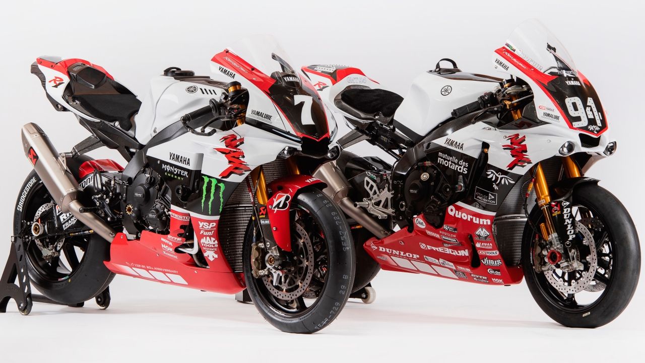 Yamaha YZF-R1 decoración 20 aniversario