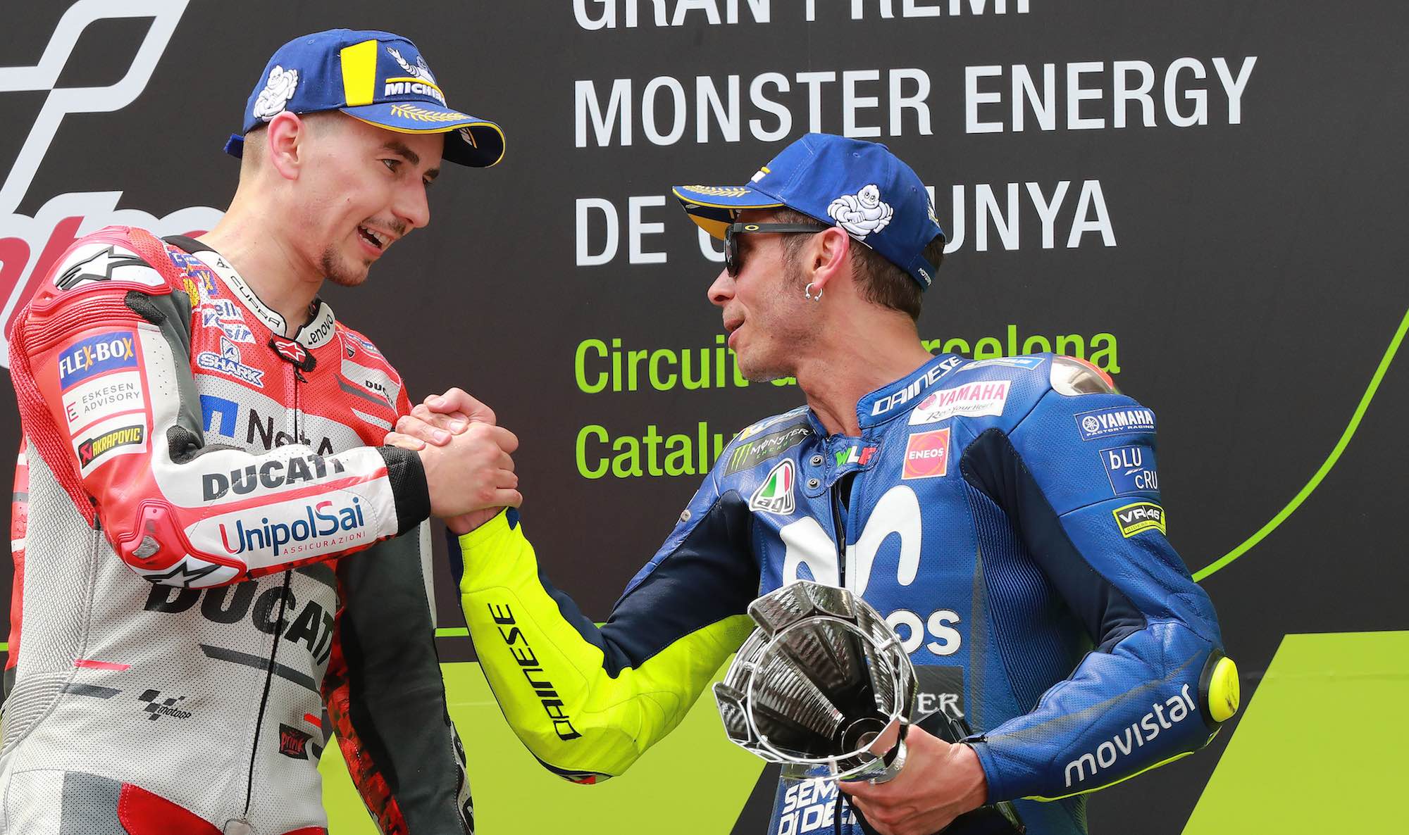 Valentino Rossi: "Es una noticia muy triste que Yamaha lleve un año sin ganar"