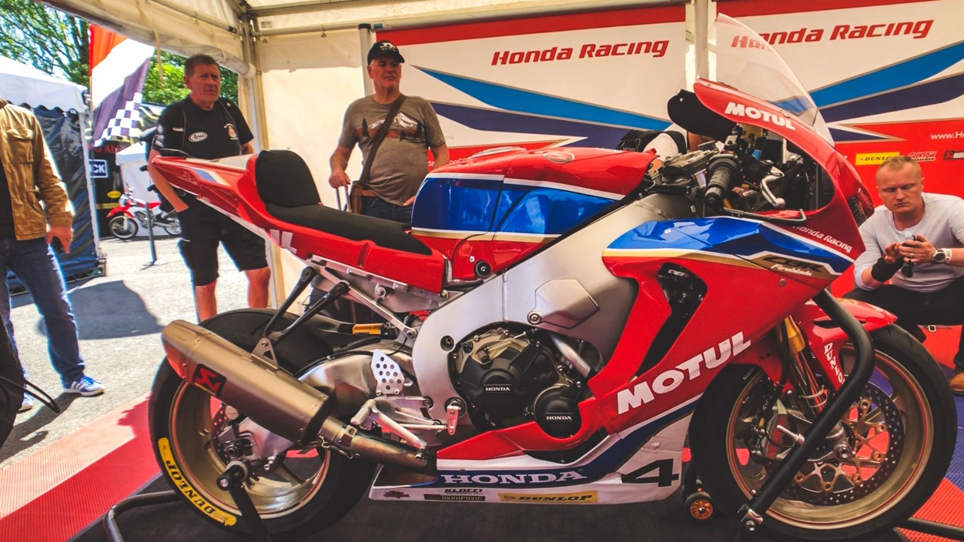 Honda CBR 1000 RR SP2 en el Tourist Trophy