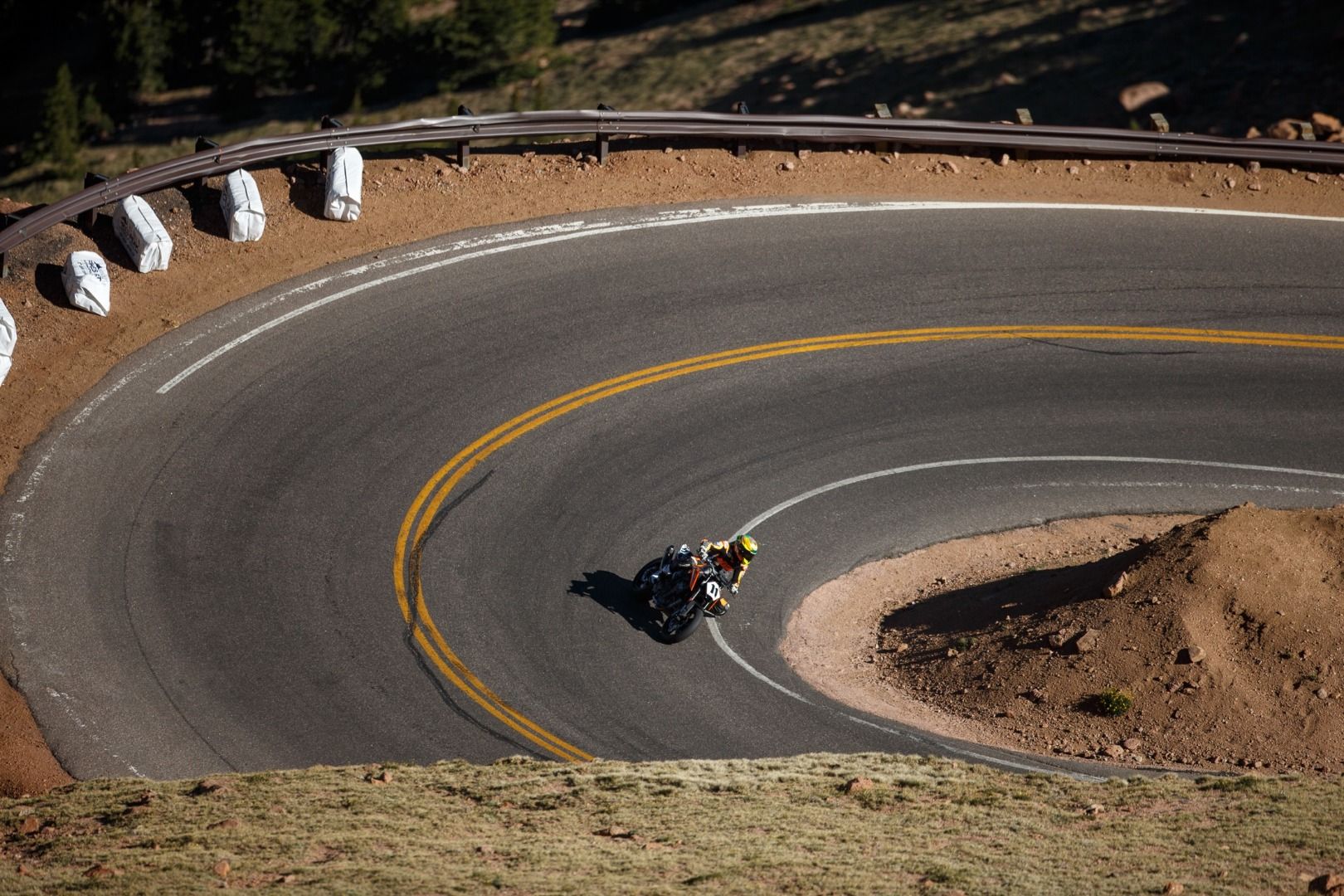 KTM 790 Duke y Chris Fillmore Pikes Peak 2018