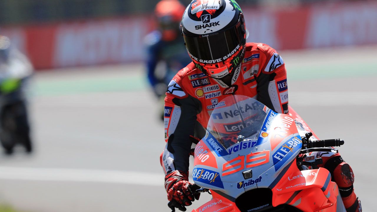 Jorge Lorenzo: “Se me está atragantando el T4 de Assen”